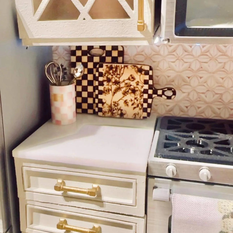 1:12 Scale Engraved Cutting Board Set