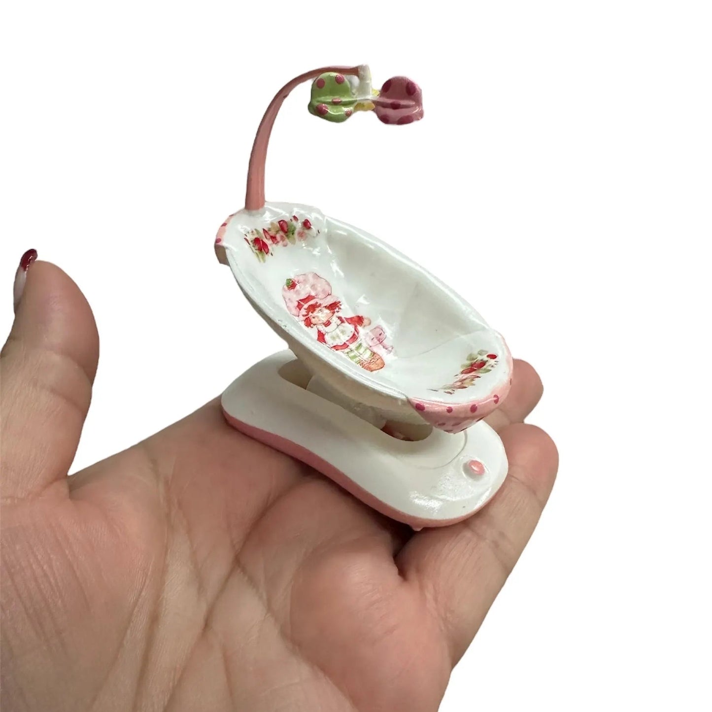 1:12 Scale Miniature Baby Doll Swing for dollhouse décor