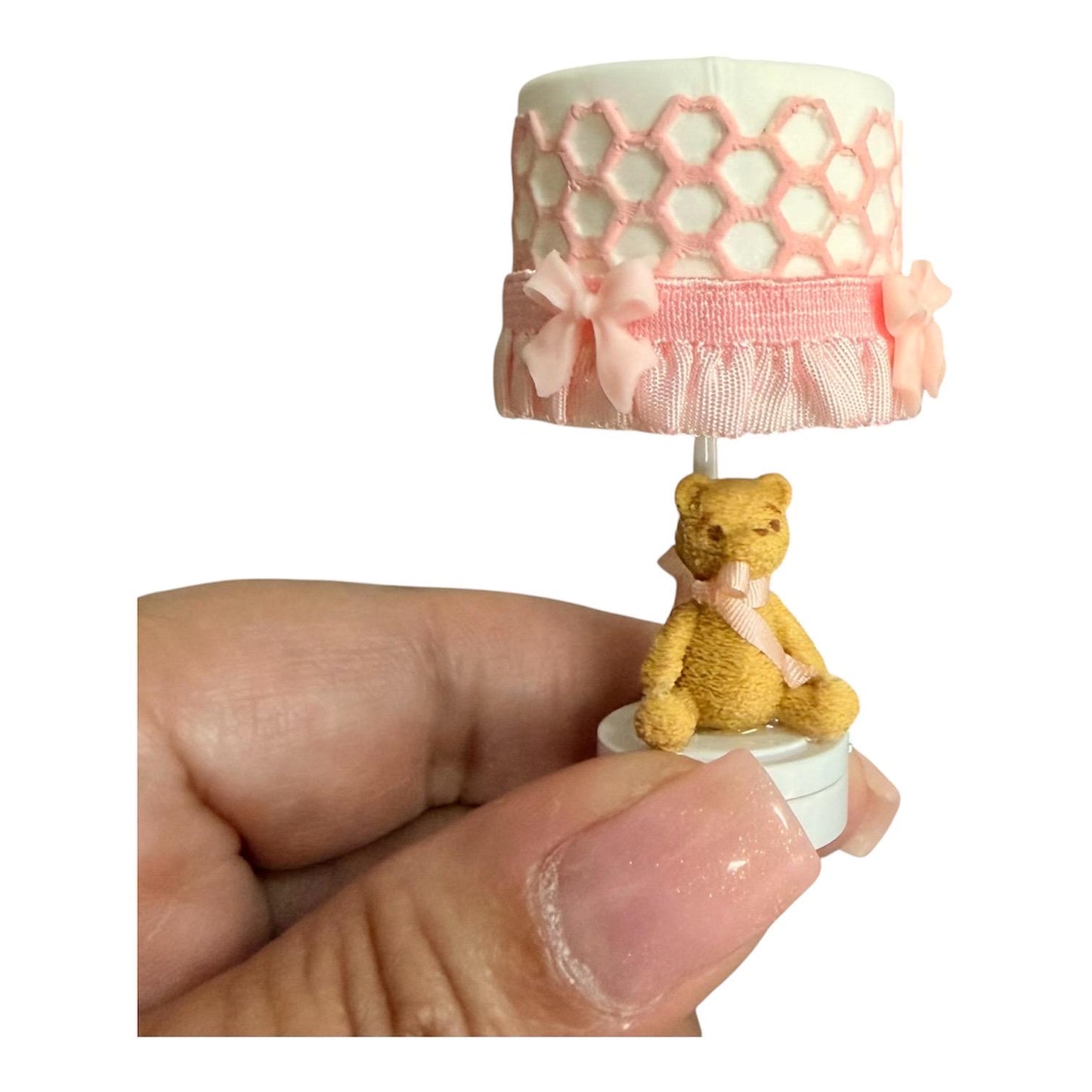 1:12 Scale Miniature Bear Lamp