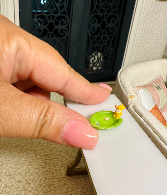 1:12 Scale Bear Dish/Tray for dollhouse image 1