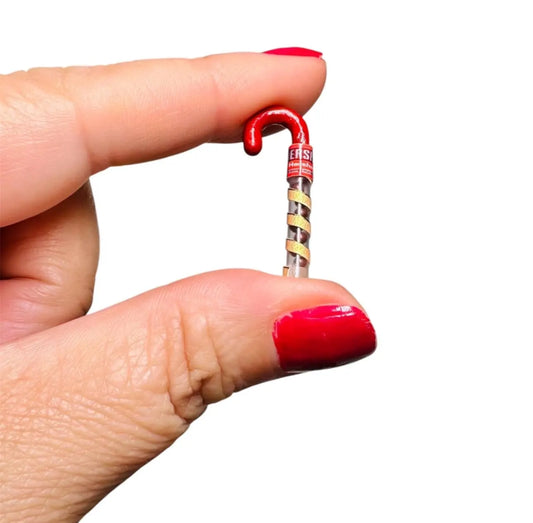 1:12 Scale Dollhouse Candy Cane Tube Candies for Dollhouse decor