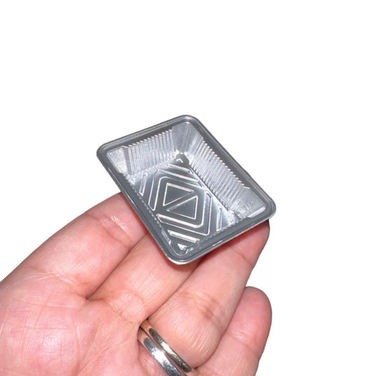 1:12 scale Foil Pan for dollhouse décor image 0