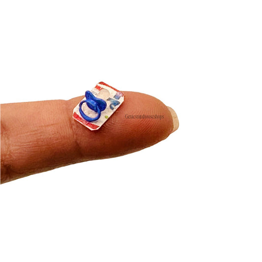 Blue Pacifier for dollhouse décor image 0