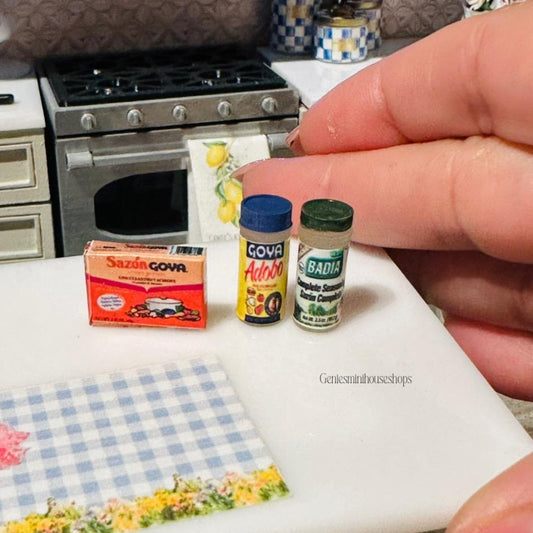 1:12 Scale Miniature 3 Piece Kitchen  Cooking Set