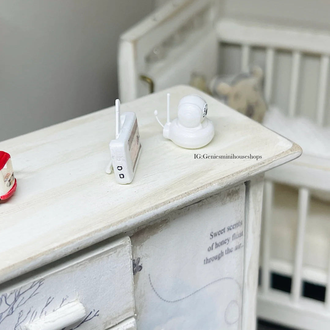 1:12 Scale Miniature Baby Monitor