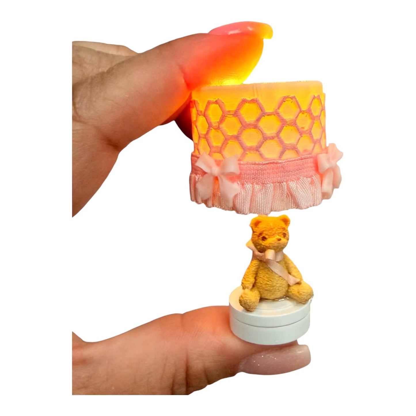 1:12 Scale Miniature Bear Lamp