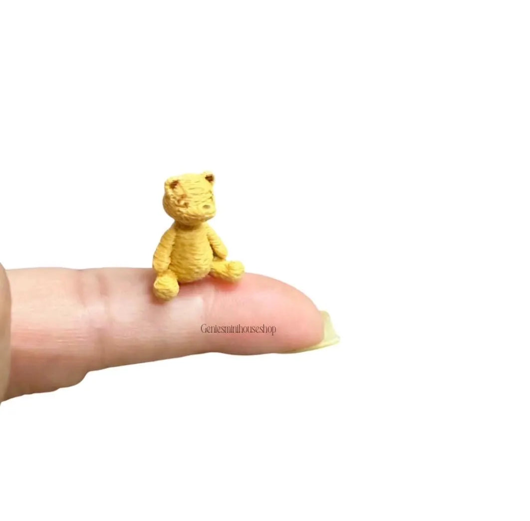 1:12 Scale Miniature Bear for Dollhouse
