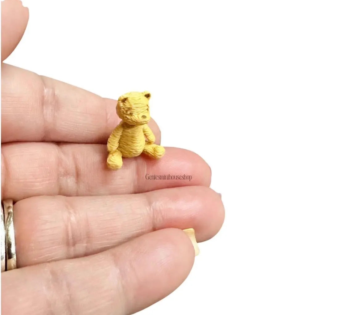 1:12 Scale Miniature Bear for Dollhouse