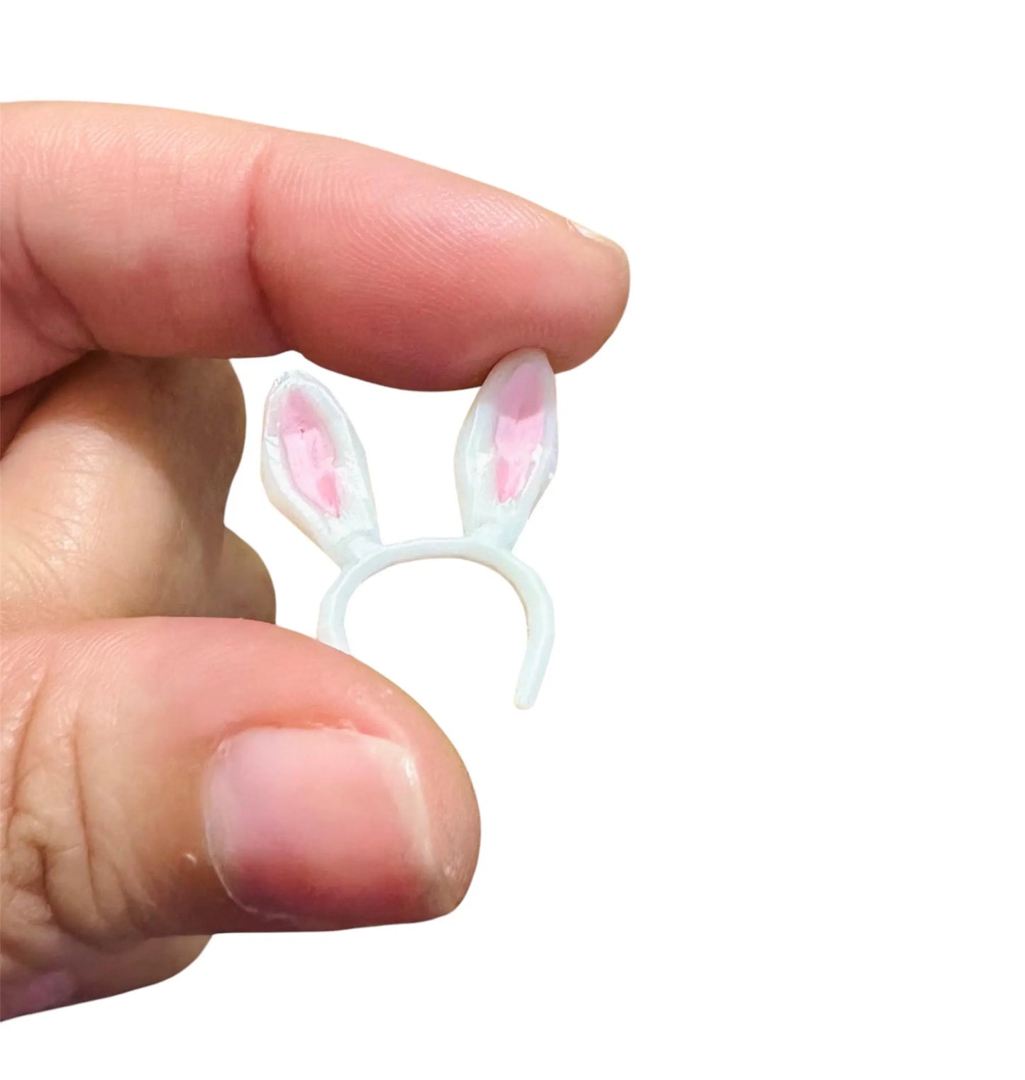 1:12 Scale Miniature Bunny Ears Headband