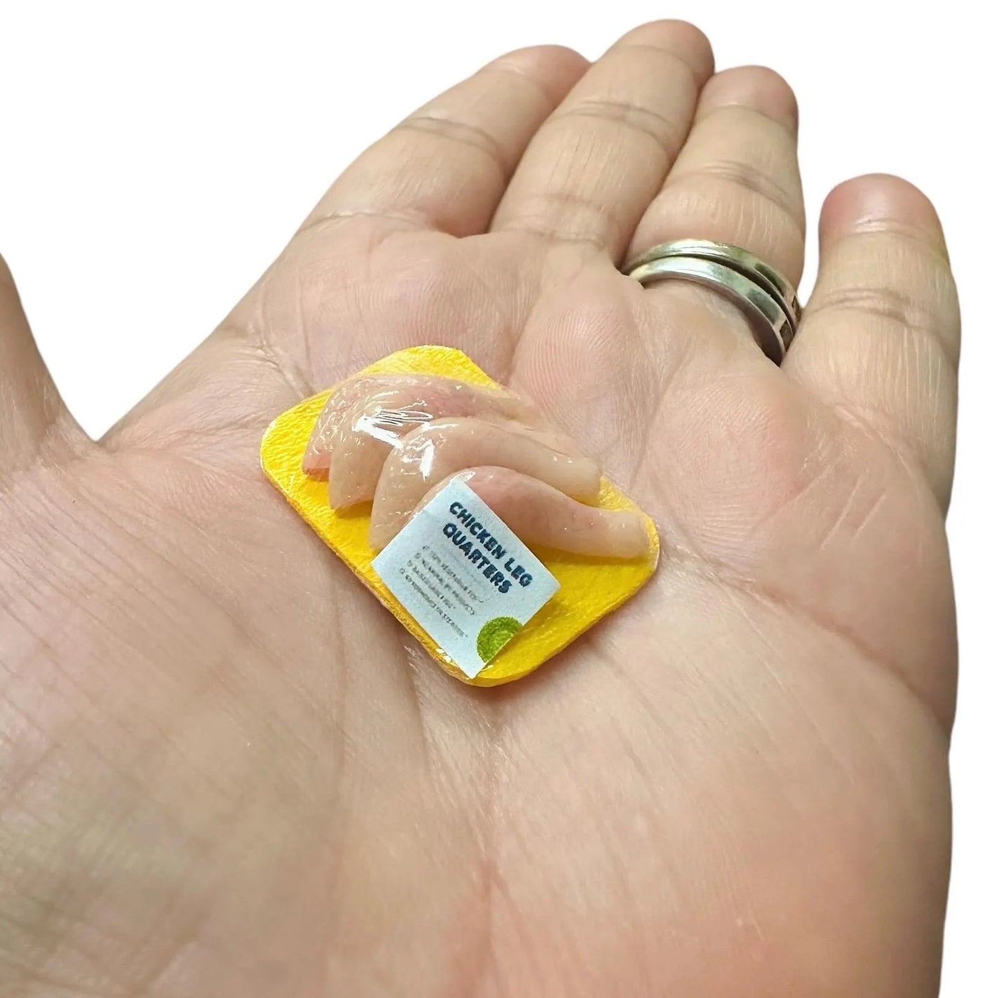 1:12 Scale Miniature Chicken Leg Quarters