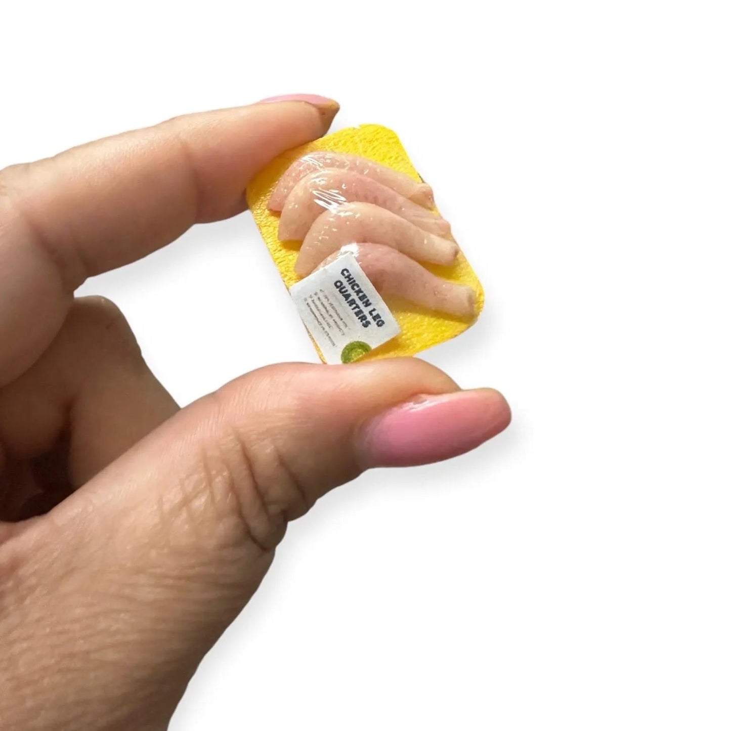 1:12 Scale Miniature Chicken Leg Quarters