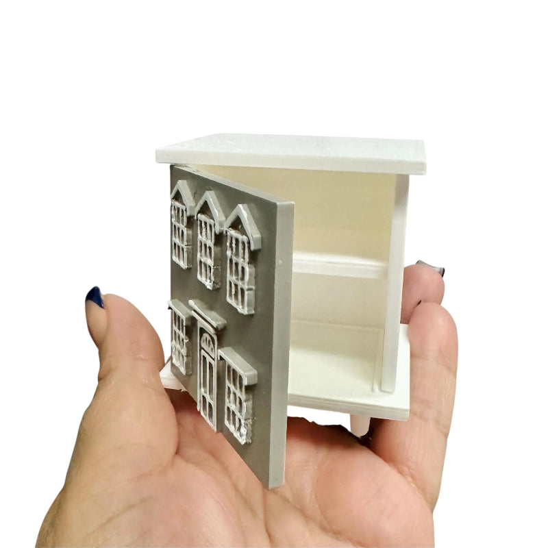 1:12 Scale Miniature Dollhouse Shape Nightstand