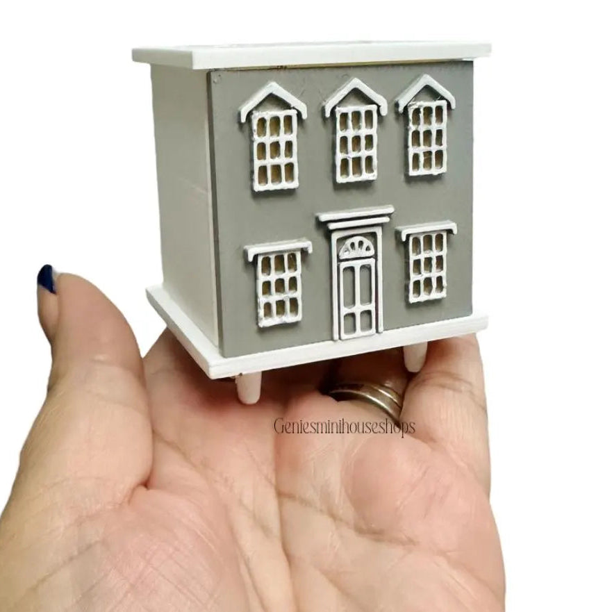 1:12 Scale Miniature Dollhouse Shape Nightstand