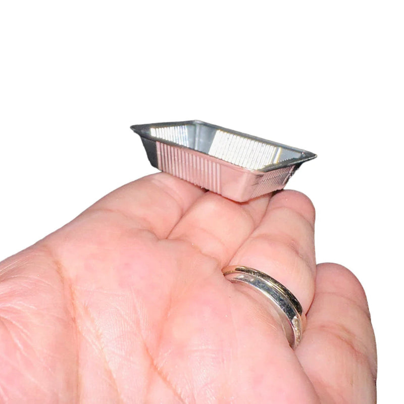 1:12 Scale Miniature Foil Pan