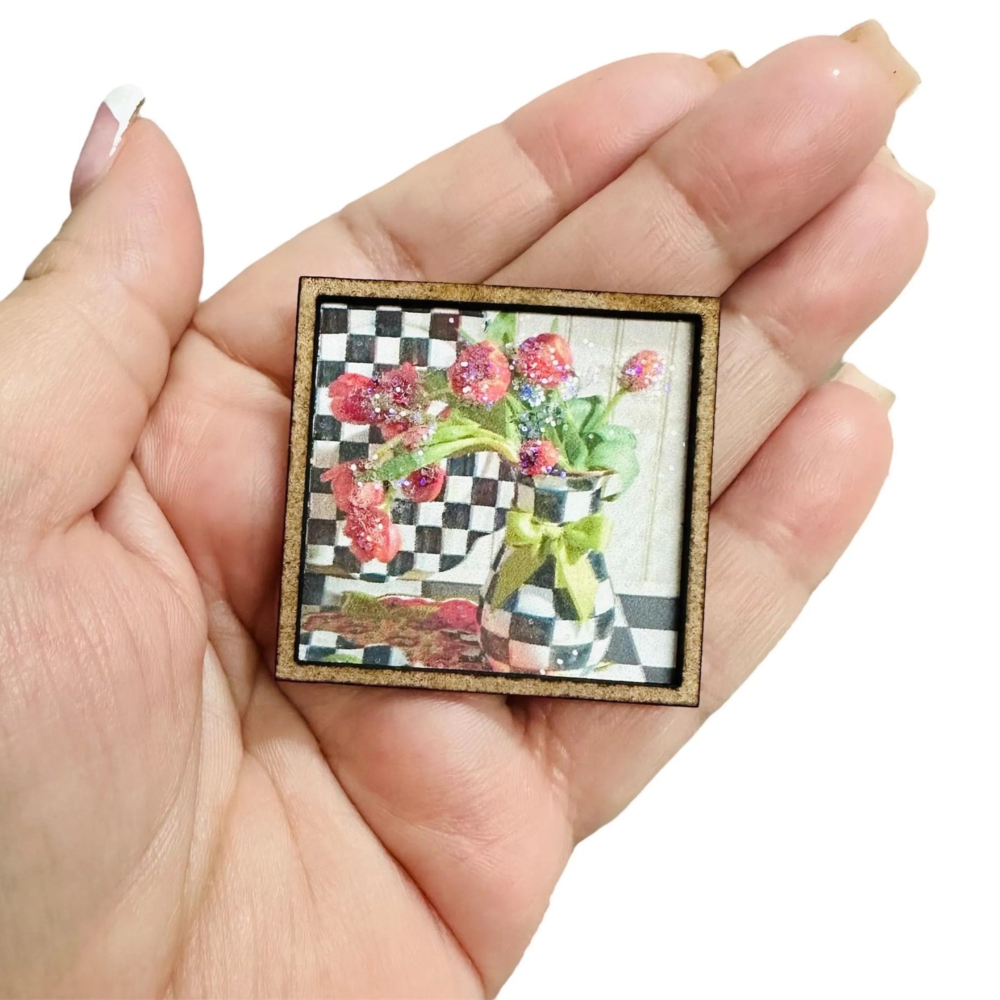 1:12 Scale Miniature Framed Art  Sign