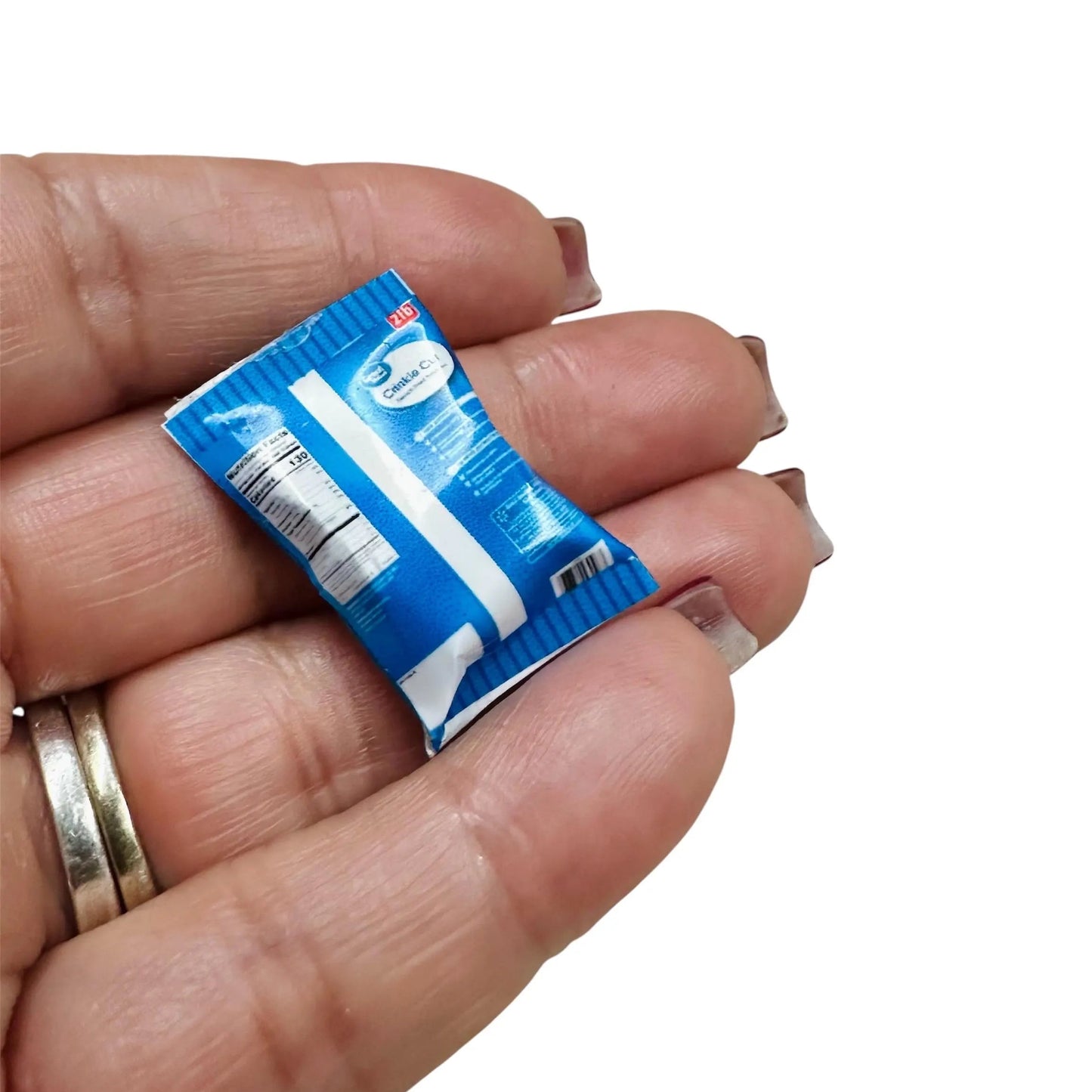 1:12 Scale Miniature  Frozen Fries Bag