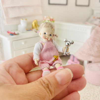 Rattle for dollhouse décor image 1