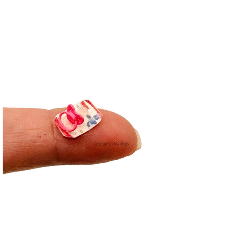 Pink Pacifier for dollhouse décor image 0