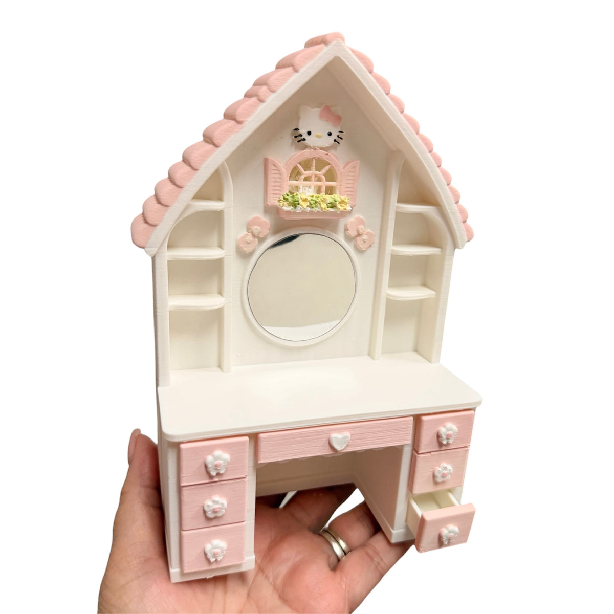 1:12 Scale Desk/ Vanity for Tween room
