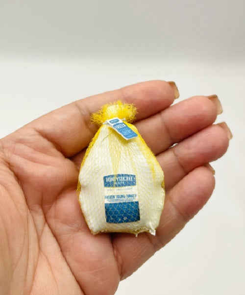1:12 Frozen Turkey for dollhouse décor image 0