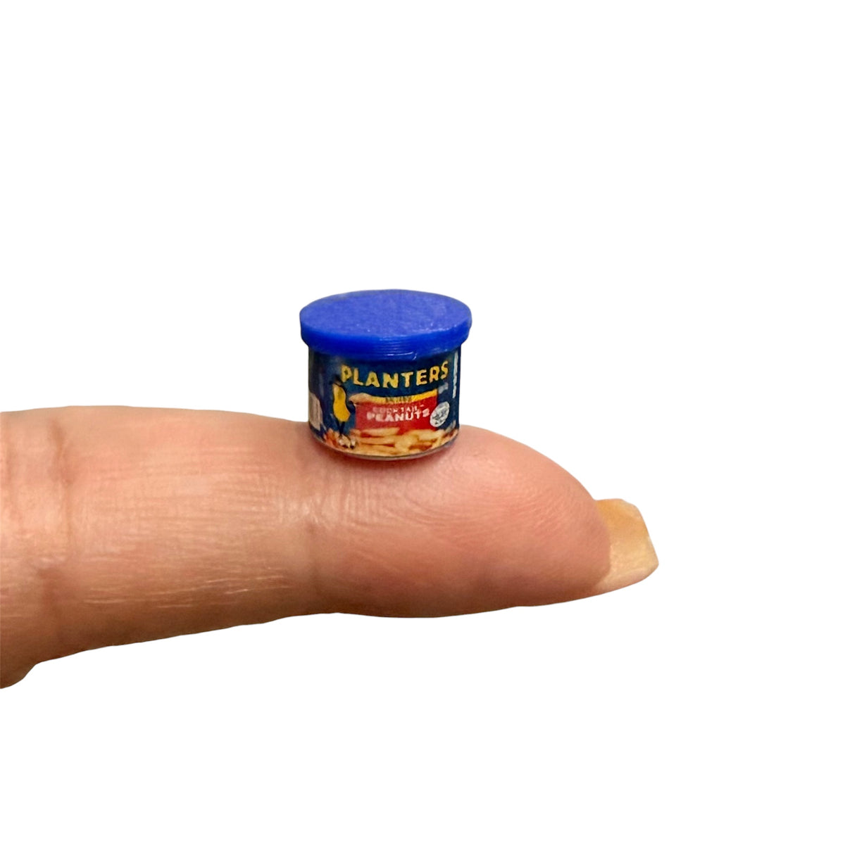 1:12 Scale Miniature Can of Peanuts