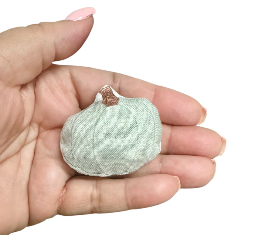 1:12 Scale Grey Pumpkin Pillow  image 0