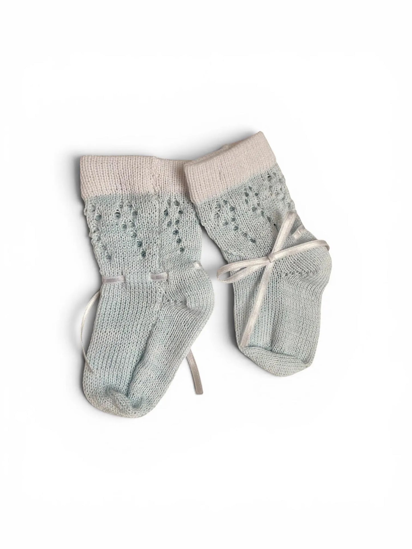 Tiny Blessings Soft Blue Knit Set - Preemie up to 7 lbs.