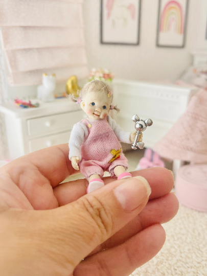 Rattle for dollhouse décor image 1