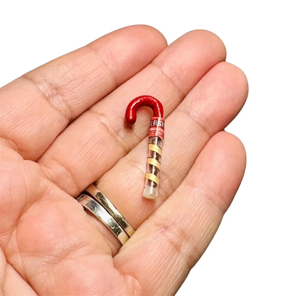 1:12 Scale Dollhouse  Candy Cane Tube Candies for Dollhouse decor