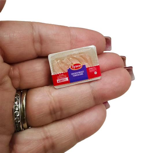 1:12 Scale Dollhouse  Chicken Tenderloins  Pack for Dollhouse decor