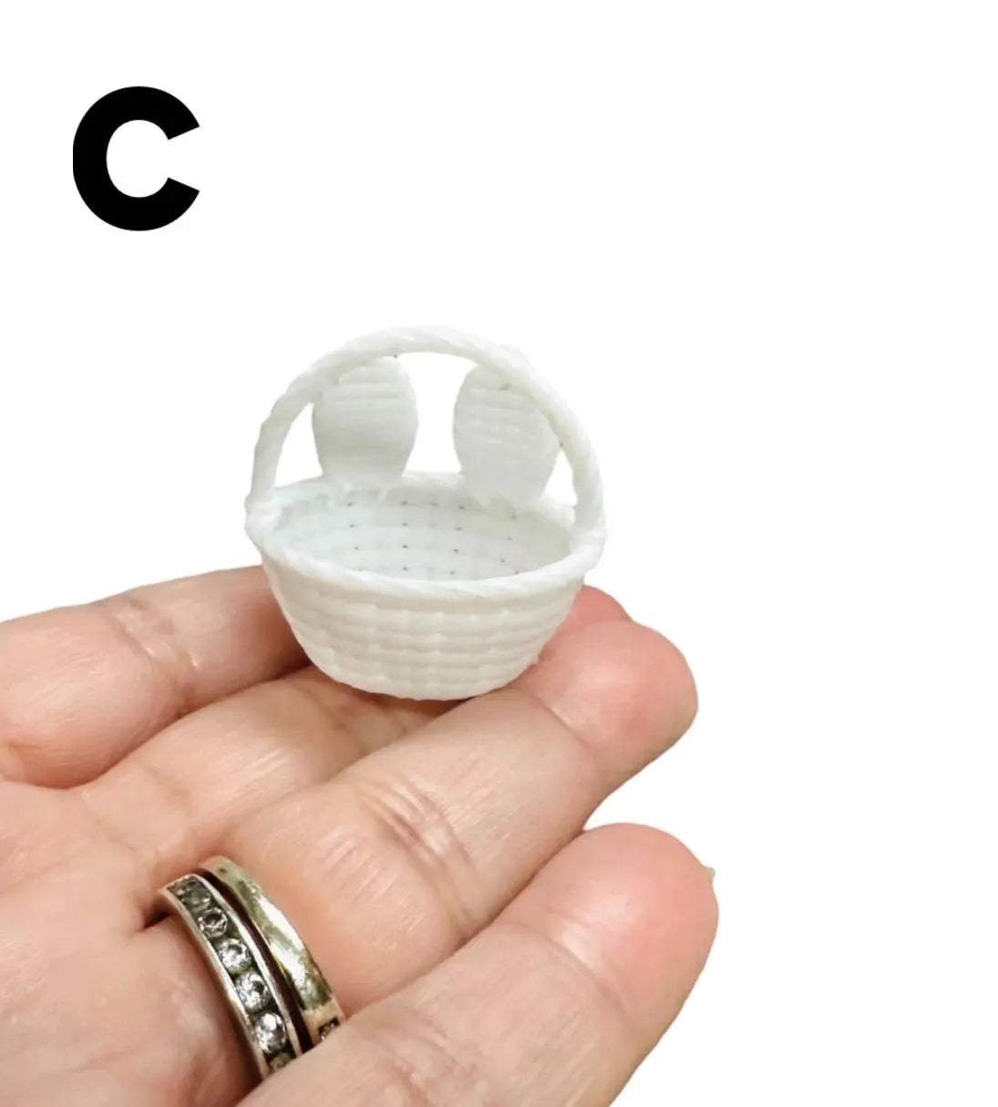1:12 Scale Build Your Easter Basket for dollhouse